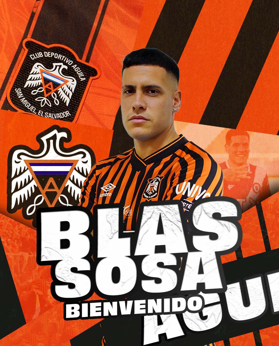 cdaguilaoficial's tweet photo. #FichajesCDÁ | ¡Bienvenido al nido, 𝘽𝙡𝙖𝙨 𝙀𝙯𝙚𝙦𝙪𝙞𝙚𝙡 𝙎𝙤𝙨𝙖!

El delantero argentino 🇦🇷 es nuevo jugador de Club Deportivo Águila.

#DaleÁguila 🦅 https://t.co/3MBF7VC348