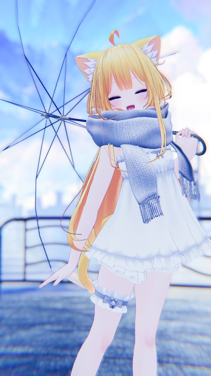 lenasihe_vrc's tweet image. おはよっ！！🐾✨️
ジメジメした空気なんて笑顔で吹き飛ばしちゃお！☀️