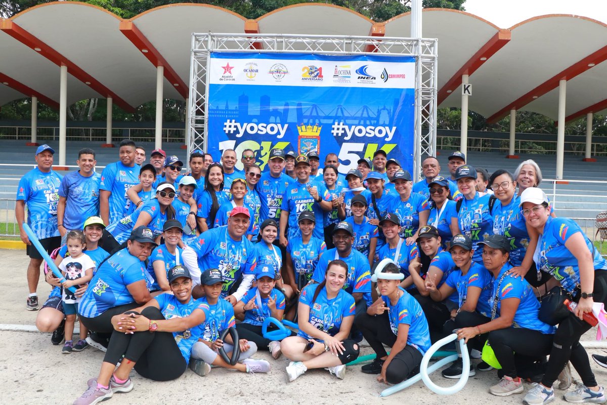 mppd_ochina's tweet photo. Nuestra familia #OCHINA en perfecta unión Cívico-Militar participó en la Celebración de la Caminata Familiar 5K y Carrera 10K, en el Paseo Monumental Los Próceres en Fuerte Tiuna. Un evento que honra los 201° Aniv. de la #BatallaNavalDelLagoDeMaracaibo y día de la @ArmadaFANBVzla https://t.co/XN8ye45CYY