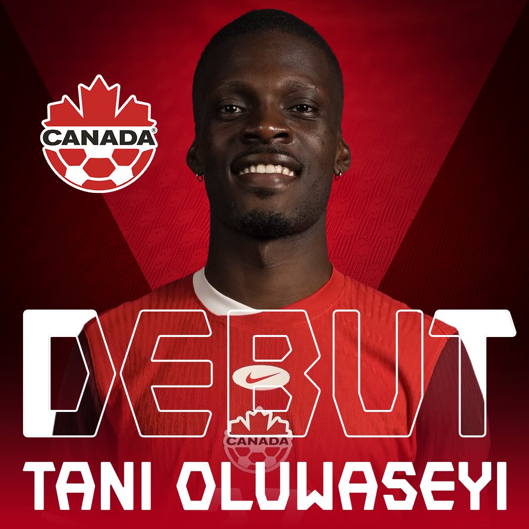 CANMNT_Official's tweet photo. It’s a #CANMNT DEBUT for Tani Oluwaseyi! https://t.co/YpJGa5W7E7