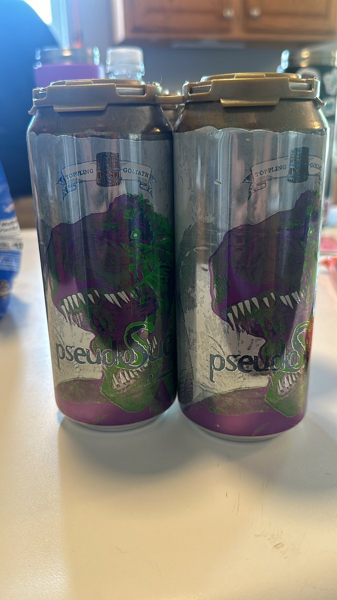 Scottlovesbeer's tweet photo. Hey @TGBrews I was cleaning out some old cabinets. Found this. Anyone want some 8+ year old #PseudoSue lol canned May 25, 2016 https://t.co/Co6kzl5ufo
