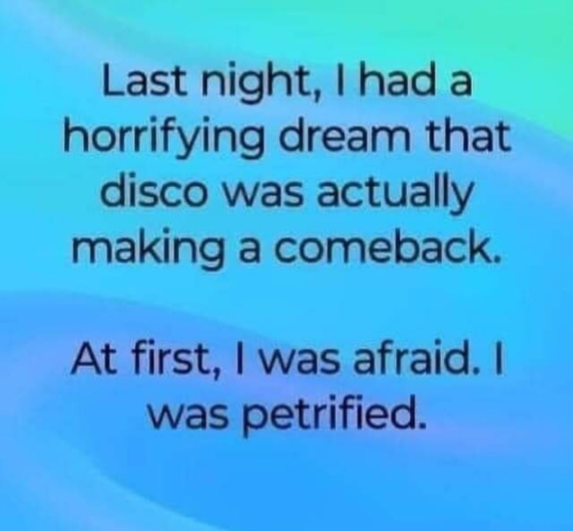 Ear worm coming in…
😬😂😂😂