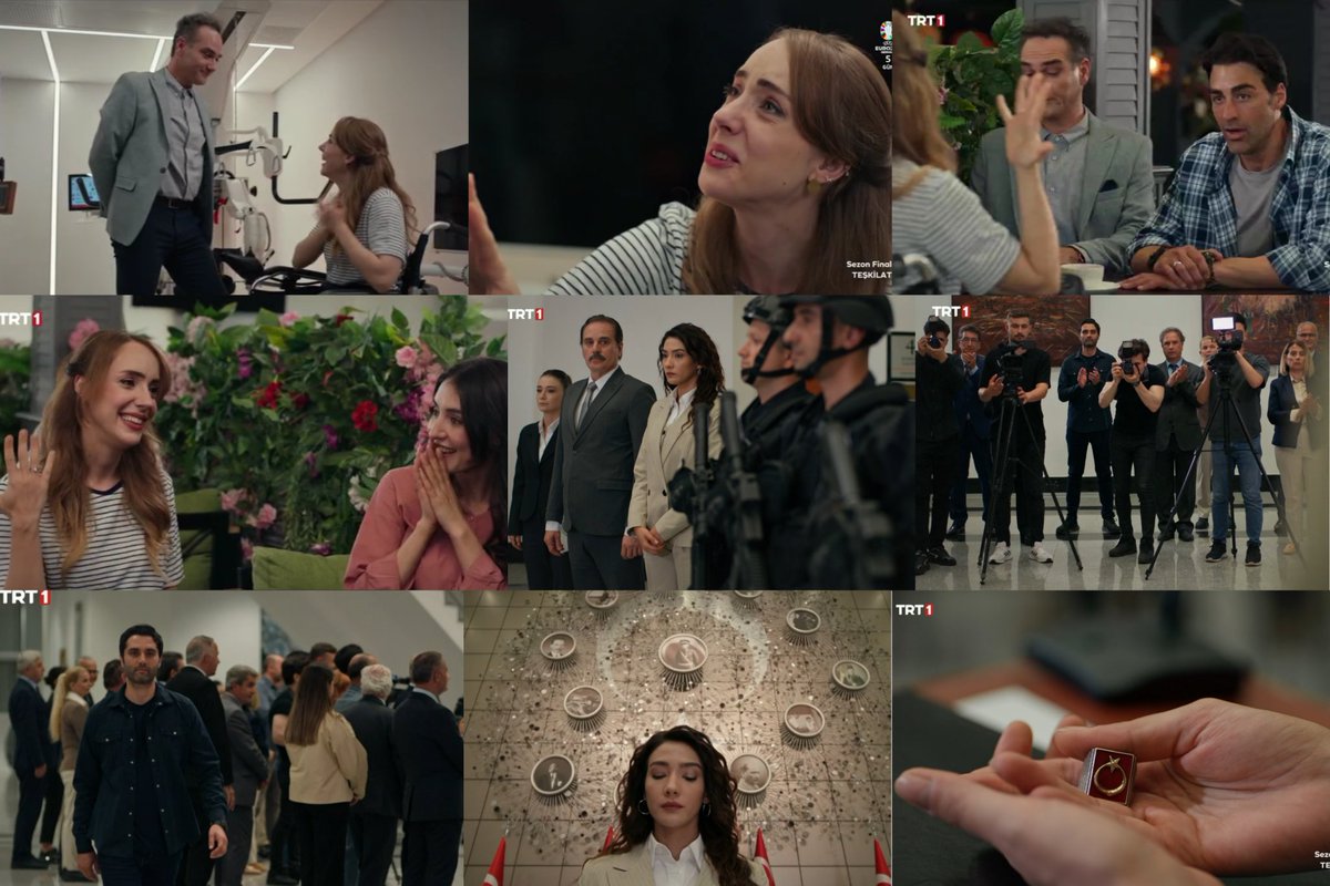 Terminó nuestra 4ª temporada, pero la 
Primera que no termina en tragedia y nos dejan con intriga. Está claro los que se van, los que están felices por unir sus vidas. 

        #Teşkilat --->>> #MuratYıldırım  #AybükePusat #YunusEmreYıldırımer