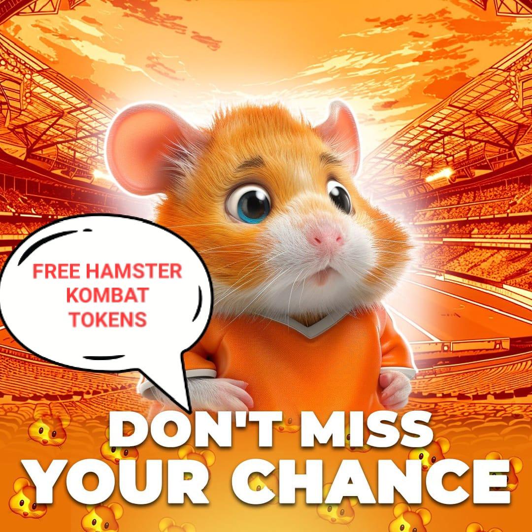 TenroyBernard's tweet photo. 🚀 Start your Hamster Kombat 🐹 Token Airdrop Today! 💸
Join now 👇 https://t.co/HL9uWT6ZAw
🎁 Get 5,000 coins to start earn now!
#HamsterKombat #Airdrop #AirdropMining #PlayToEarn #CryptoGame #GamingToken #TokenAirdrop #BlockchainGaming
#CryptoAdventure
#CryptoExchange https://t.co/9n8HLlCn7e