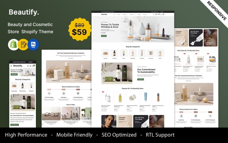 webdigify's tweet image. Check out our New &amp;amp; 🏆bestselling Shopify Responsive Theme
---------
Beautify: Beauty, Fashion, and Cosmetics Responsive Shopify Theme

DOWNLOAD:
bit.ly/3Rf5Pdd
---------
#TMBday22 @templatemonster  #Shopifythemes #beauty #multipurpose #responsive #shopify @webdigify