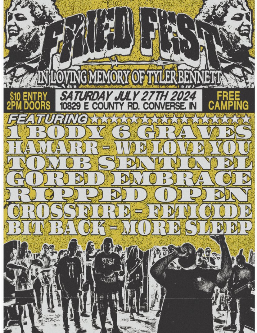 Hello? Is this thing still on? 

See you at fried this year 🍗
