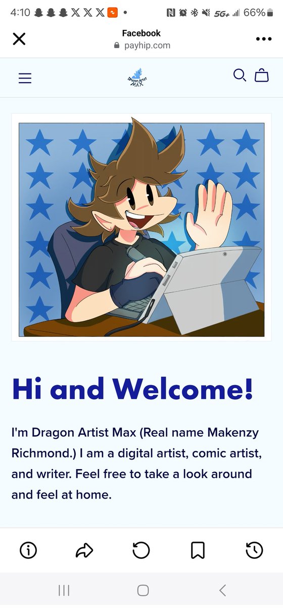 My daughter's art and comics. Follow the link and stay tuned....she is just getting started

facebook.com/share/p/Ro59xB…