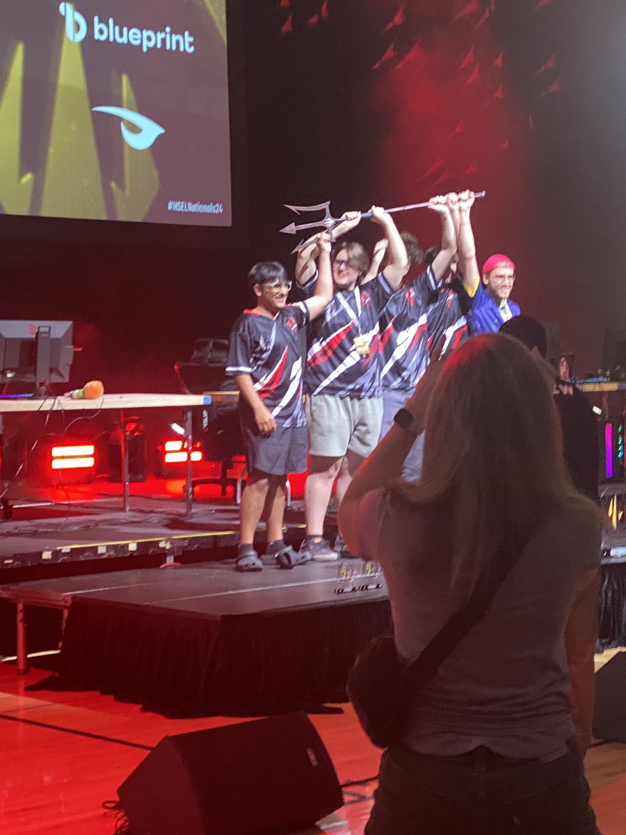 Congrats!! #hsel #hselnationals #esports #rocketleague