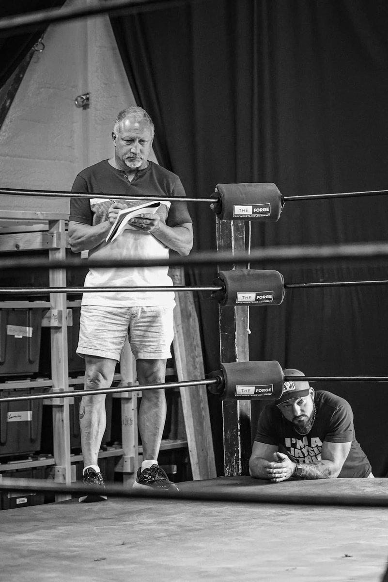 photosbymanning's tweet photo. Learning time with Jerry Lynn at The Forge: Pro Wrestling Academy https://t.co/iP5Htc4eDb