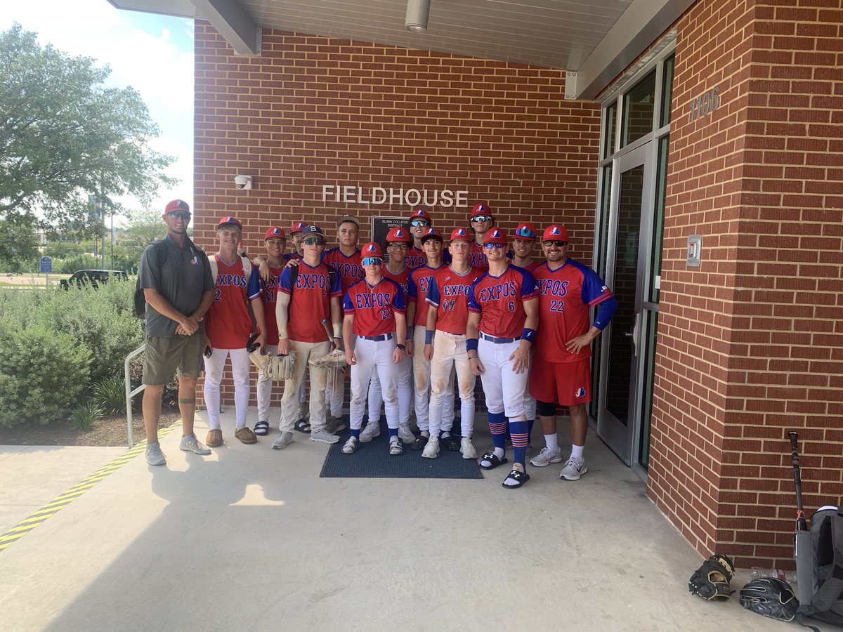 Expos Baseball (New Balance FSS Affiliate) (@baseball_expos) on Twitter photo Expos 17/18u with the <a href="/Texas_PG/">Perfect Game Texas</a> PGBA Houston Open Championship win <a href="/BlinnBaseball/">Blinn College baseball</a>. <a href="/ftrstarsseries/">New Balance ๐๐๐๐๐ฟ๐ฒ ๐ฆ๐๐ฎ๐ฟ๐ ๐ฆ๐ฒ๐ฟ๐ถ๐ฒ๐</a> <a href="/JWellsy15/">Jared Wells</a> <a href="/Brance75088946/">Brance Farrell</a> <a href="/RylandB07/">Ryland Brown</a> <a href="/KadenHurt4/">Kaden Hurt</a> <a href="/Braygarcia19/">Braydon garcia</a> <a href="/NichHolcomb06/">Nicholas Holcomb</a> <a href="/ColtonStavi05/">Colton Stavinoha</a> <a href="/EJPalacios26/">Elias Palacios Jr.</a> <a href="/austin_beadel1/">Austin Beadel</a> <a href="/blessing_holt/">Holt Blessing</a> <a href="/callan_frazier1/">Callan Frazier</a> <a href="/bfraz22/">Bryan Frazier</a> <a href="/Wyatt_Ellis1/">Wyatt Ellis</a> Expos 17/18u with the <a href="/Texas_PG/">Perfect Game Texas</a> PGBA Houston Open Championship win <a href="/BlinnBaseball/">Blinn College baseball</a>. <a href="/ftrstarsseries/">New Balance ๐๐๐๐๐ฟ๐ฒ ๐ฆ๐๐ฎ๐ฟ๐ ๐ฆ๐ฒ๐ฟ๐ถ๐ฒ๐</a> <a href="/JWellsy15/">Jared Wells</a> <a href="/Brance75088946/">Brance Farrell</a> <a href="/RylandB07/">Ryland Brown</a> <a href="/KadenHurt4/">Kaden Hurt</a> <a href="/Braygarcia19/">Braydon garcia</a> <a href="/NichHolcomb06/">Nicholas Holcomb</a> <a href="/ColtonStavi05/">Colton Stavinoha</a> <a href="/EJPalacios26/">Elias Palacios Jr.</a> <a href="/austin_beadel1/">Austin Beadel</a> <a href="/blessing_holt/">Holt Blessing</a> <a href="/callan_frazier1/">Callan Frazier</a> <a href="/bfraz22/">Bryan Frazier</a> <a href="/Wyatt_Ellis1/">Wyatt Ellis</a>
