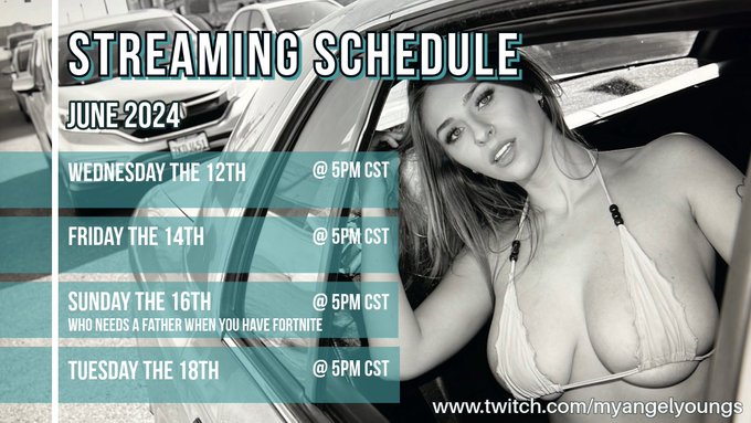Get ready to go live with me on Twitch ? June schedule is out! ? https://t.co/81WgdlvsFC