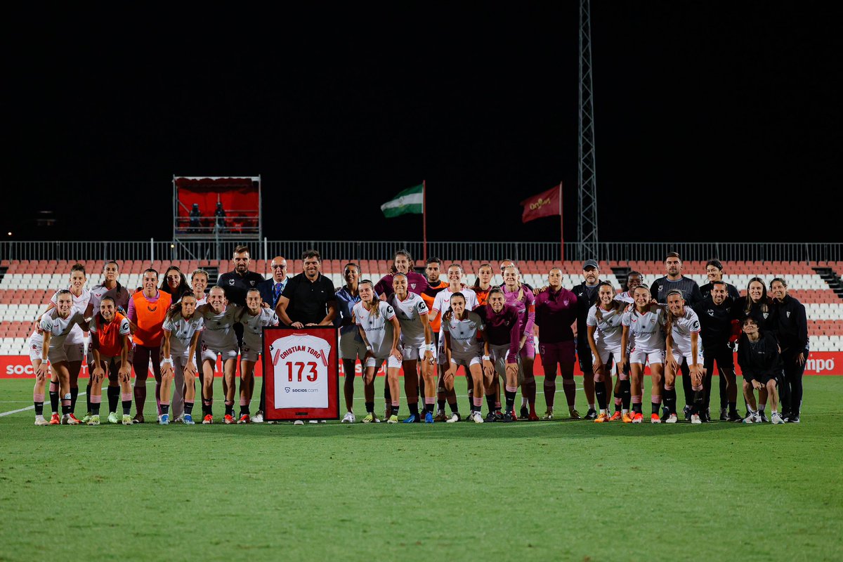 𝘼𝙈𝘽𝙄𝘾𝙄𝙊́𝙉, 𝘾𝙍𝙀𝘾𝙄𝙈𝙄𝙀𝙉𝙏𝙊 𝙔 𝙂𝙍𝘼𝙏𝙄𝙏𝙐𝘿  🤗🇦🇷🤍❤️

#LigaF #WeareSevilla #NuncaTeRindas