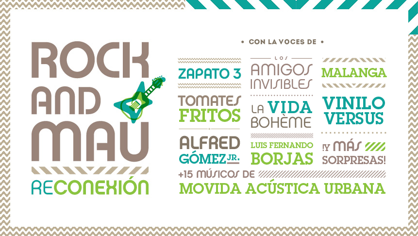 Caracas • 29 y 30 de Junio
Teatro Santa Rosa de Lima - 7:00 pm
🎟️rockandmau.ticketmundo.com

#rockandMAU #Reconexión