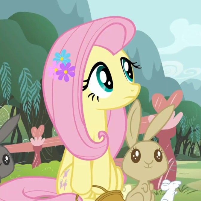 Flutterlandia's tweet image. Fluttershy always slays with her hair accessories ❤️✨