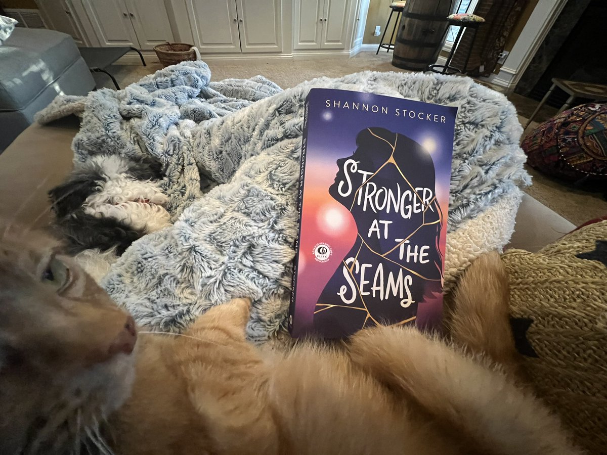DocStockRocks's tweet image. Excited to start reading my advanced copy of #StrongerAtTheSeams by my inimitable sister in law, @ShannonStocker_
