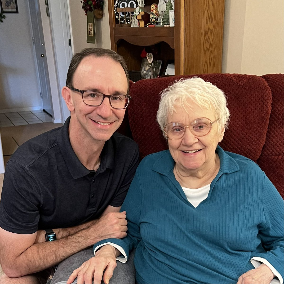 MikeNWilliams's tweet photo. We got to visit Mom on her 83rd birthday. Happy birthday, Mom! We love you lots! https://t.co/Co7SDjy4Eu