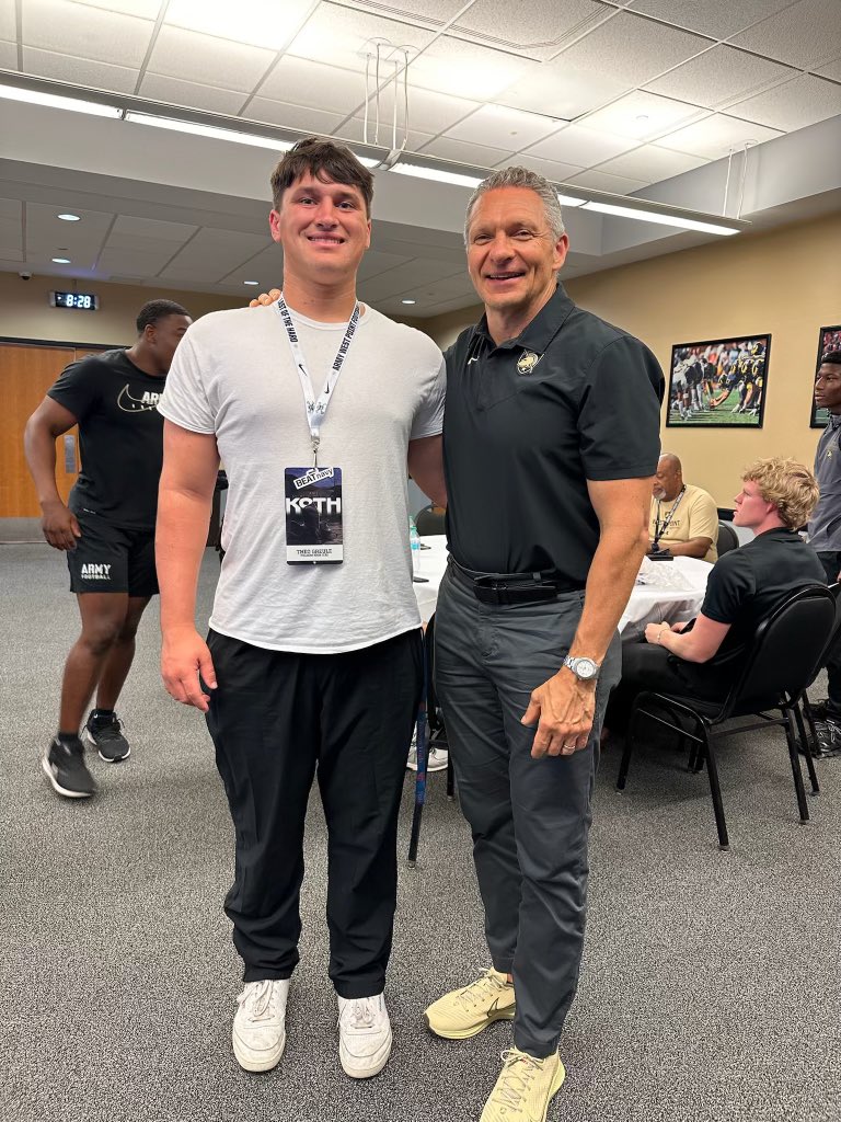 Theo Greule | 6’2” 260 | 2025 | DL (@tgreule) on Twitter photo Thank you <a href="/CoachJeffMonken/">Jeff Monken</a> and <a href="/CoachSeanCronin/">Sean Cronin</a> for having me out to West Point! Amazing facilities and education! <a href="/BrandonHuffman/">Brandon Huffman</a> <a href="/Passing_Academy/">NorCal Passing Academy</a> <a href="/SacBee_JoeD/">Joe Davidson</a> Thank you <a href="/CoachJeffMonken/">Jeff Monken</a> and <a href="/CoachSeanCronin/">Sean Cronin</a> for having me out to West Point! Amazing facilities and education! <a href="/BrandonHuffman/">Brandon Huffman</a> <a href="/Passing_Academy/">NorCal Passing Academy</a> <a href="/SacBee_JoeD/">Joe Davidson</a>