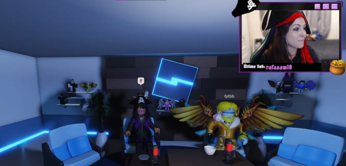 annefortuneee's tweet photo. A live de ontem foi INCRÍVEL❤️ Um bate papo muito legal com meu amigo e Embaixador da comunidade brasileira @fptbb 🦊
Muito obrigada @robloxdevrelptb pelo convite! Contem sempre com esta humilde Capitã 🏴‍☠️
De frente com Anne Fortune: ✨Holofotes em Fptbb✨ #ROBLOX #robloxdevrel https://t.co/qZci1x4MW2