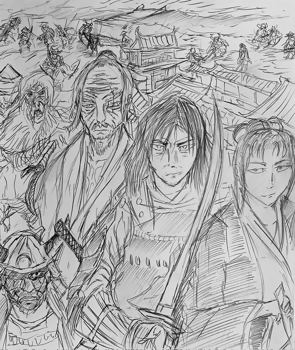 aev49622's tweet image. SEKIRO Ashina Clan 
Fight Against the inner ministry!
#Sekiro #Isshin #Genchiro #Sekiroemma #Nightjatninja #Interministry #Ashinacastle #SekiroShadowsDieTwice #Sekirofanart #Fromstoftware