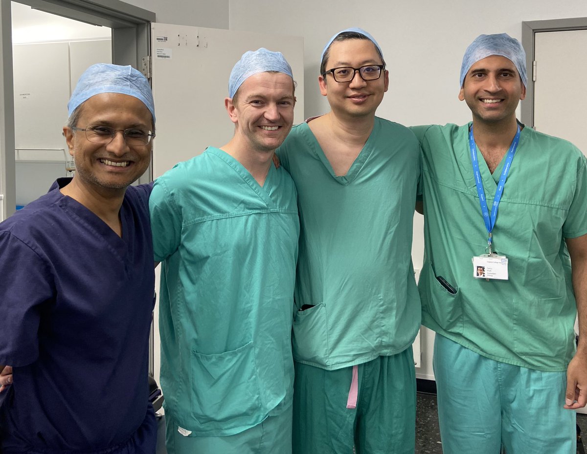 Hashim U. Ahmed (@londonprostate1) on Twitter photo Great to welcome Vincent Tang & Craig Jones from the urology department in Stockport Hospital observing focal therapy for prostate cancer
Focal HIFU in Northwest England soon!
<a href="/IP_London/">Imperial Prostate</a> <a href="/prost8uk/">Prost8UK</a> <a href="/SonablateCorp/">Sonablate Corp.</a> <a href="/TaimurShah/">Taimur Shah</a> <a href="/vtang77/">Vincent Tang</a> <a href="/craig_m_jones/">Craig Jones</a> <a href="/HillUrology/">Stepping Hill Urology</a> <a href="/StockportNHS/">Stockport NHS FT</a> Great to welcome Vincent Tang & Craig Jones from the urology department in Stockport Hospital observing focal therapy for prostate cancer
Focal HIFU in Northwest England soon!
<a href="/IP_London/">Imperial Prostate</a> <a href="/prost8uk/">Prost8UK</a> <a href="/SonablateCorp/">Sonablate Corp.</a> <a href="/TaimurShah/">Taimur Shah</a> <a href="/vtang77/">Vincent Tang</a> <a href="/craig_m_jones/">Craig Jones</a> <a href="/HillUrology/">Stepping Hill Urology</a> <a href="/StockportNHS/">Stockport NHS FT</a>