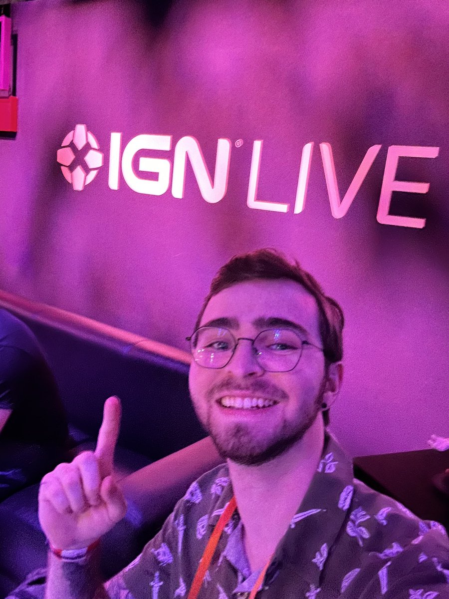 I’m playing TMNT at #IGNLive ! Come by hall A to catch me on the Game with IGN Lounge.