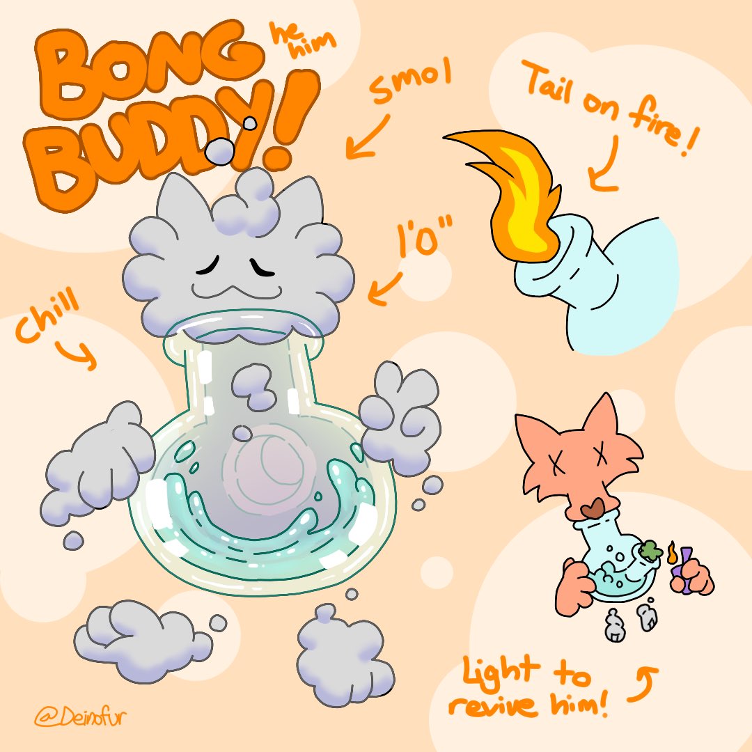 deinofur's tweet photo. Bong buddy lol #furry #furryart #fursona #digitalartists #oc https://t.co/MxAW9U8mRV