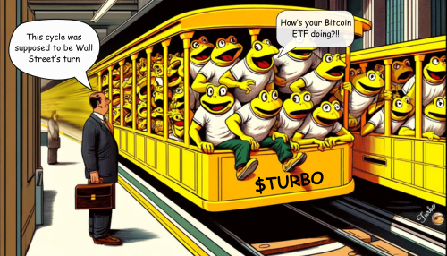TurboToadToken's tweet photo. 🚀 $TURBO - Making History 🚀

🌟 Our community effort is stealing the show, proving that collective action can outperform traditional markets that only serve to enrich the few. 🌟

🤝 The people are uniting and showing the world how high we can go. 🤝

#TurboToken #Revolution https://t.co/vos0Jtfq7b