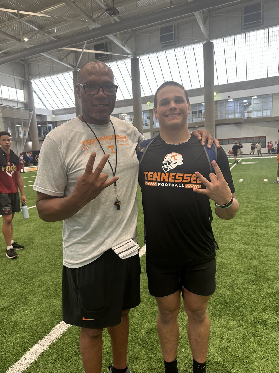 Max Brown 2027 4⭐️ (@maxbrown4_) on Twitter photo #AGTG After a great camp and conversation with <a href="/WilliamInge1/">Coach William Inge</a> , I am excited to have received an offer from The University of Tennessee! #GBO🍊
<a href="/CoachTimBanks/">Tim Banks</a> <a href="/CoachORourke/">Danny ORourke</a> @TennesseeRivals <a href="/JeffersonFootba/">Jefferson Football</a> #AGTG After a great camp and conversation with <a href="/WilliamInge1/">Coach William Inge</a> , I am excited to have received an offer from The University of Tennessee! #GBO🍊
<a href="/CoachTimBanks/">Tim Banks</a> <a href="/CoachORourke/">Danny ORourke</a> @TennesseeRivals <a href="/JeffersonFootba/">Jefferson Football</a>