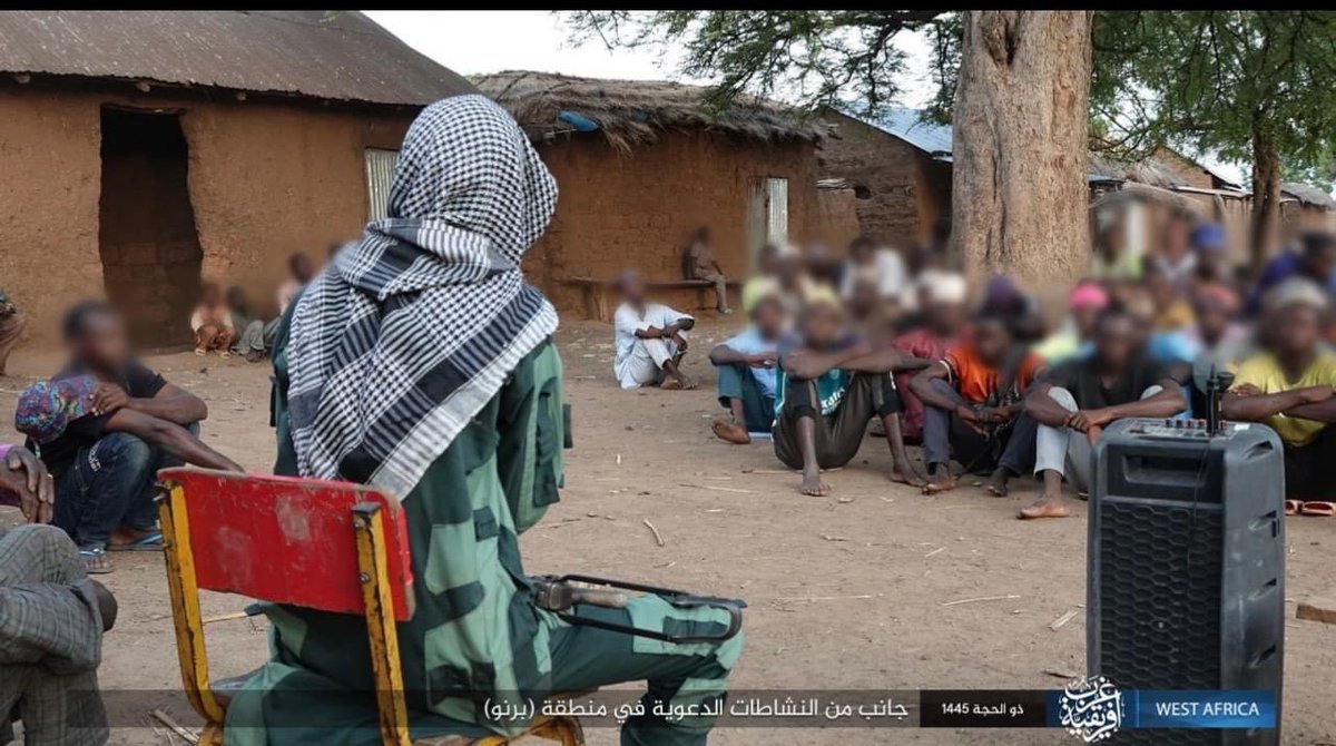 Chinasa Nworu on X: "#ISWAP Terror Group Holds Public Meetings With Borno  Residents To Recruit New Members, Stresses Plan To Have Separate Islamic  Country . https://t.co/HpYtbKGUTu @real_IpobDOS @GUnderground_TV  @mfa_russia @Catalonia_US @EUinNigeria ...