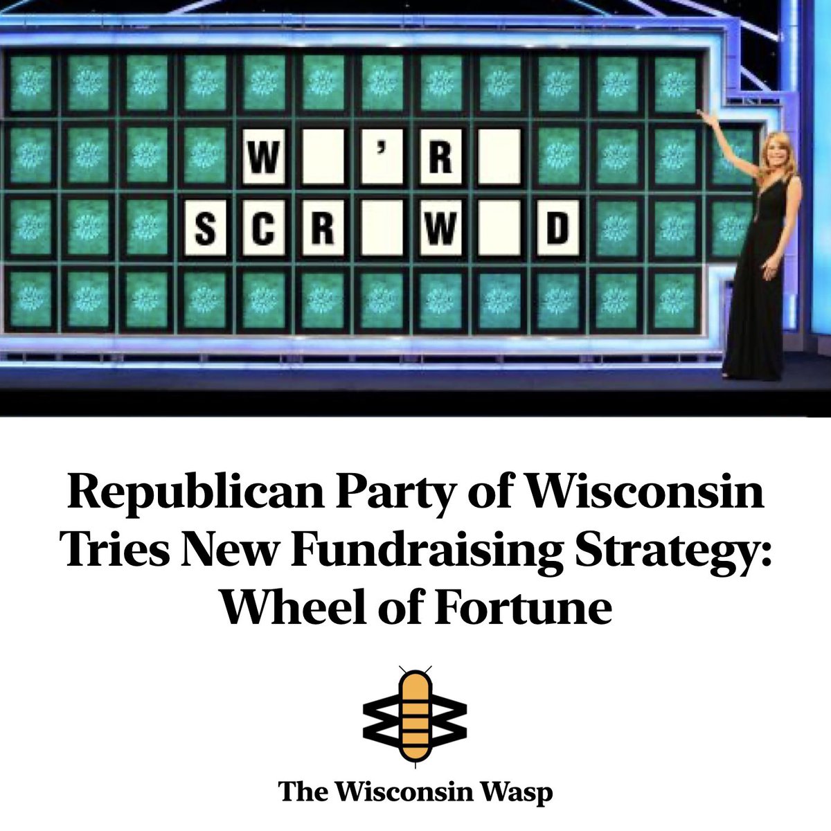 The Wisconsin Wasp tweet media