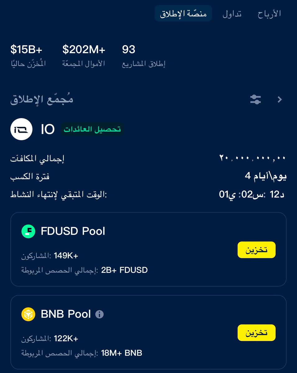 MisterNarcos's tweet photo. $IO 👀🔥🚀 
حتى الآن الأموال المشاركة في اكتتاب باينانس وصلت إلى ١٥ مليار دولار 

" I am very proud of this Arab achievement and proud of my Arabism

فخور جدا بأول مشروع "عربي "يتم ادراجه على منصة باينانس 

@shadid_io keep building buddy ❤️🇯🇴

You’re rocking it 👏🏼

العرب مفخرة التاريخ وهذا إنجاز عظيم يعطيكم العافية 

#BTC - #العملات_الرقمية