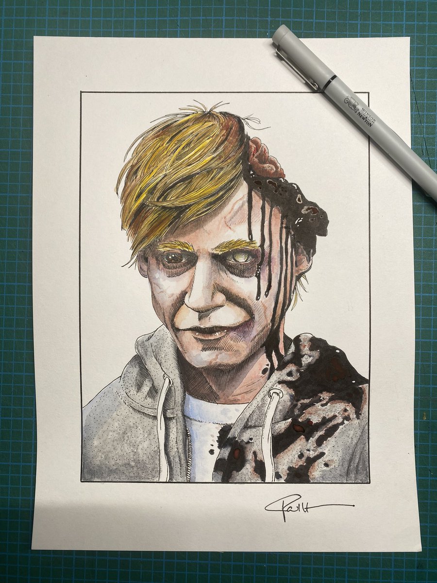 FVaillancourt (@fvaillancourt1) on Twitter photo Spend some time with a pen and a watercolour kit this weekend. Ended up with Pascow from Pet Sematary.
<a href="/StephenKing/">Stephen King</a> <a href="/RichardChizmar/">Richard Chizmar</a> Spend some time with a pen and a watercolour kit this weekend. Ended up with Pascow from Pet Sematary.
<a href="/StephenKing/">Stephen King</a> <a href="/RichardChizmar/">Richard Chizmar</a>