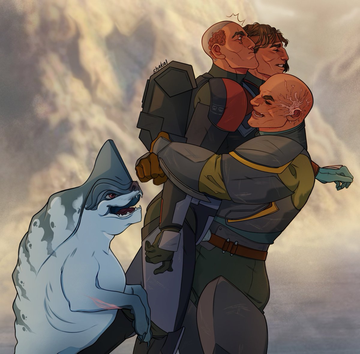 Well, hello everyone again. Today my account @Shakal_arts have been blocked so I'm starting all over again. I will repost most of my old posts and hope this time it'll be alright
#TheBadBatch