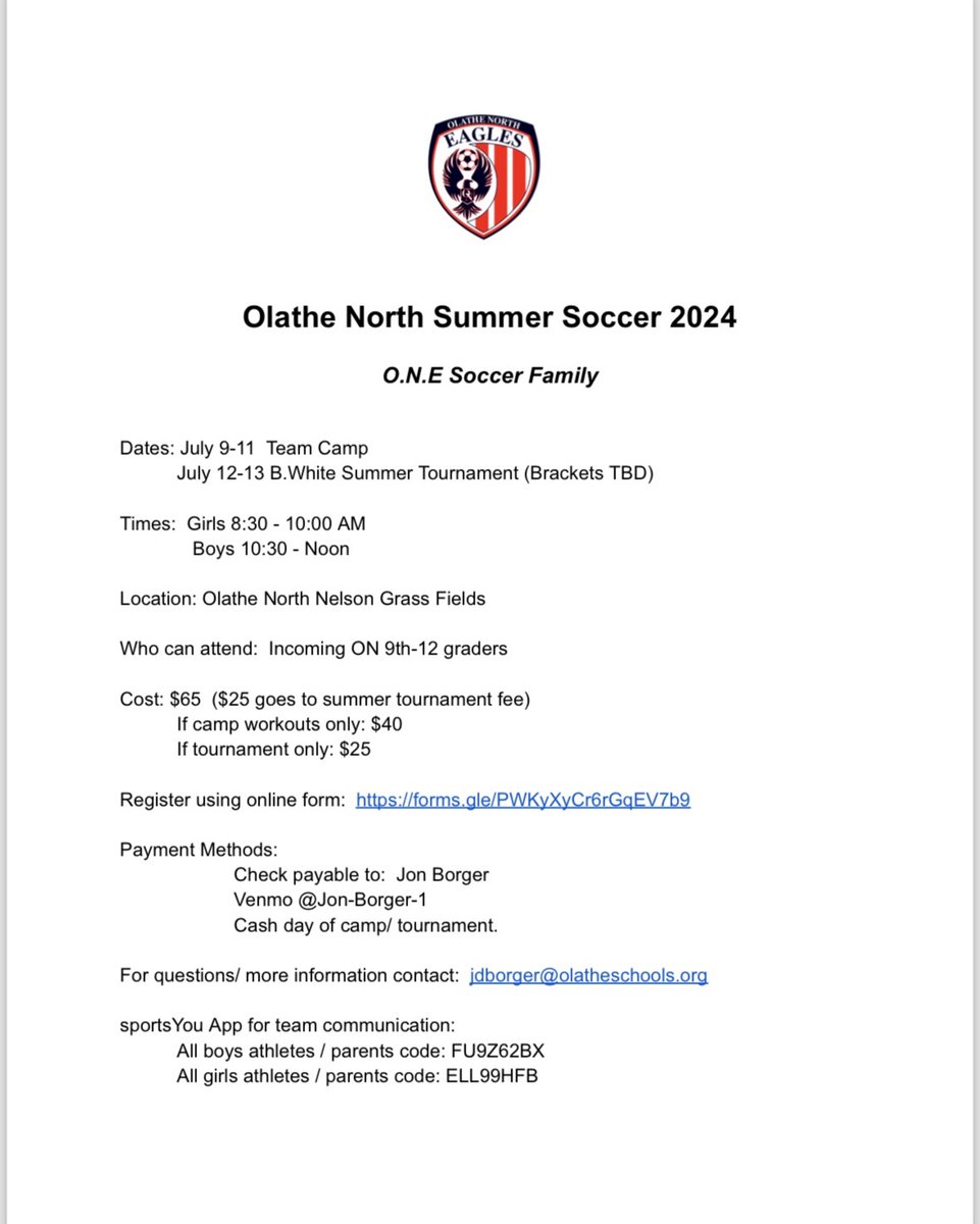 OlatheNorthGirlsSoccerBoosterClub tweet media