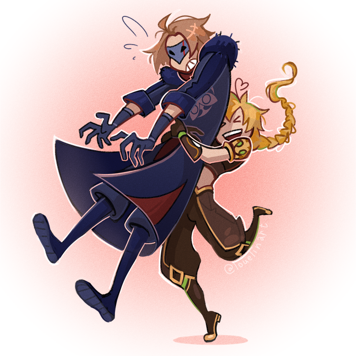 Victor stands in Sumeru so sad that it is impossible to pass by without hugging him. ✨

#GenshinImpact #Aether #Fatui #fanart