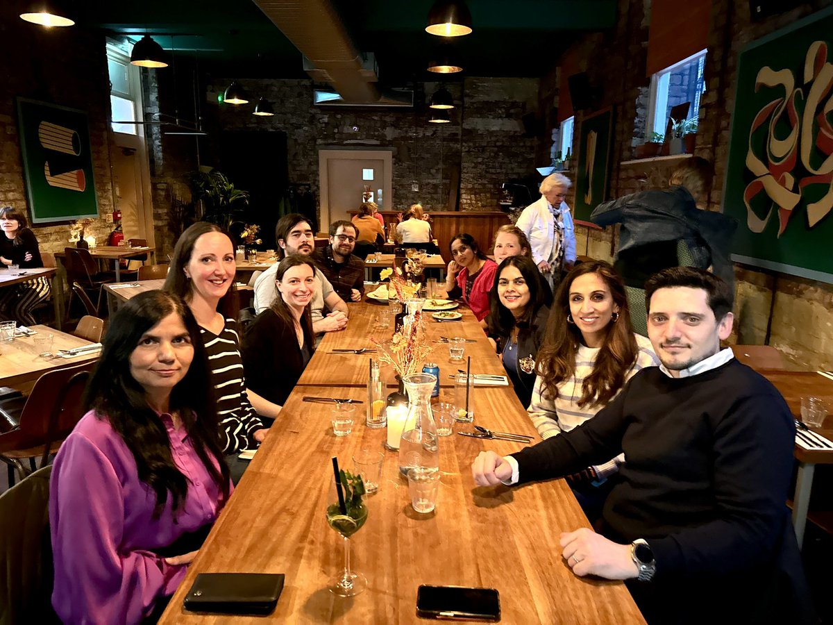 UK Eye Genetics Group (@ukeyegenetics) on Twitter photo Great start to the <a href="/UKEyeGenetics/">UK Eye Genetics Group</a> annual meeting with our pre-conference speakers dinner #UKEGG2024 with <a href="/neeru_vallabh/">Neeru Vallabh</a> <a href="/MariyaMoosajee/">Prof Mariya Moosajee</a> <a href="/CecileMejecase/">Cécile Méjécase</a> <a href="/cm_stanton/">Chloe Stanton</a> <a href="/npontikos/">Nikolas Pontikos</a> Great start to the <a href="/UKEyeGenetics/">UK Eye Genetics Group</a> annual meeting with our pre-conference speakers dinner #UKEGG2024 with <a href="/neeru_vallabh/">Neeru Vallabh</a> <a href="/MariyaMoosajee/">Prof Mariya Moosajee</a> <a href="/CecileMejecase/">Cécile Méjécase</a> <a href="/cm_stanton/">Chloe Stanton</a> <a href="/npontikos/">Nikolas Pontikos</a>