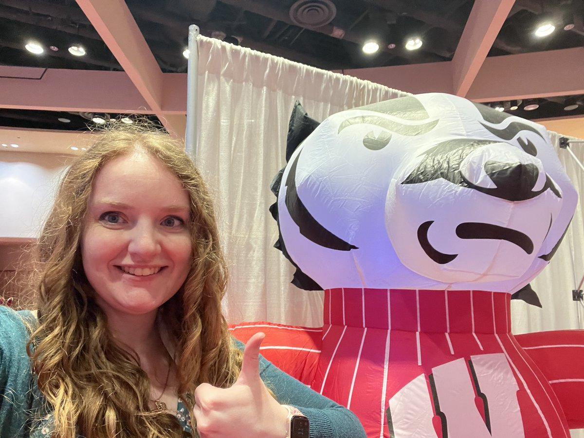 Everyone at #AAS244 this week, stop by the University of Wisconsin-Madison / Wisconsin Center for Origins Research (WiCOR) booth in the poster hall!! Get your own selfie with Bucky Badger, and pick up some stickers, enter a raffle for a WiCOR t-shirt, and grab other UW swag!!