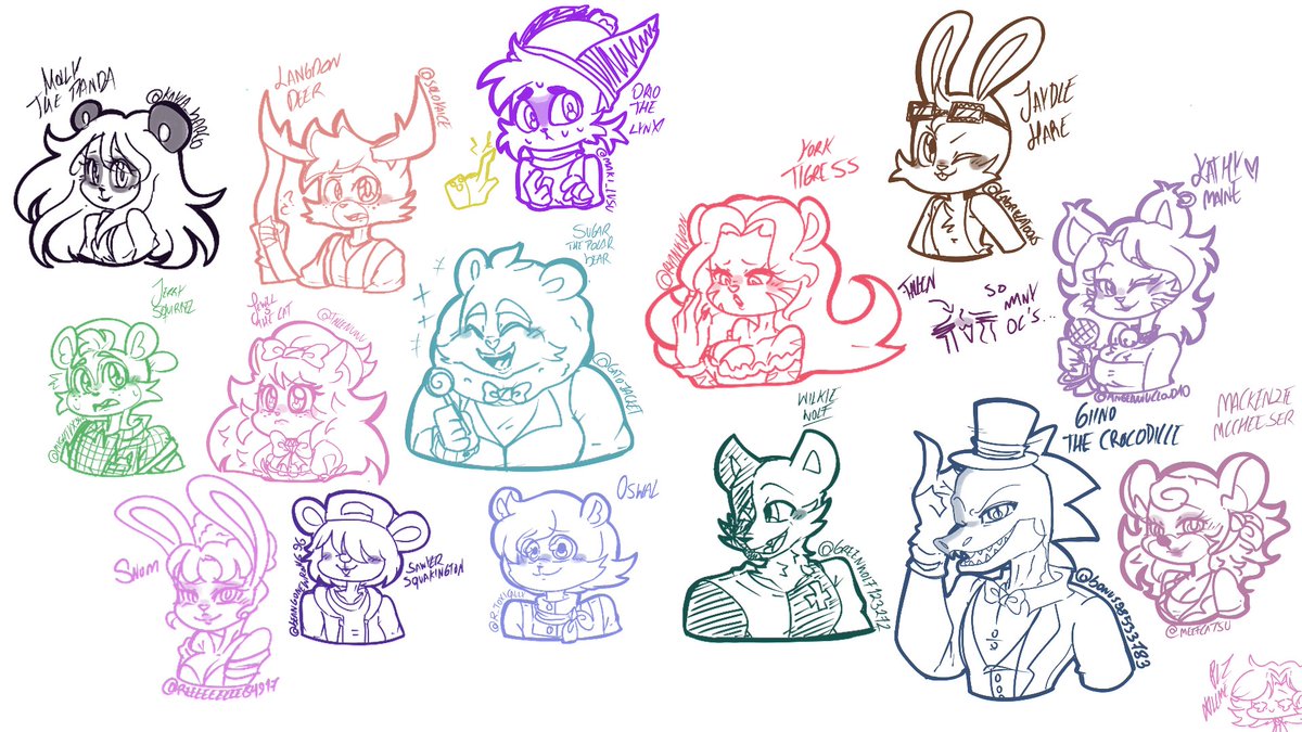 So many ocs....
#IndigoParkOC
(Part 2? Maybe..)

Sugar:<a href="/GatoJacket/">Jacket El GatoVA🎙</a>
Giino:<a href="/Bonus98533783/">Flower 🥀✨</a>
Snom:<a href="/Reeeeeeeee84917/">EveUwU✨✨</a>
York:<a href="/RyanYuvon/">Yuvon Nyan</a>
Molly:<a href="/kayla_barco/">Kayla Leon's Bride💐</a>
Oswal:<a href="/r_toxically/">♧ 𝕋𝕠𝕩𝕚𝕔𝔸𝕝𝕝𝕪 ♧</a> 
Jerry:<a href="/Mightyx345/">Mightyx (Comisiones abiertas 0/5)</a> 
Langdon:<a href="/soloyaice/">🖤 Soul 💙</a> 
Sawyer:<a href="/beangonewrong96/">Beani</a> 
Jayde:<a href="/GabrielaToons/">Wxnds*⁠.⁠✧</a> 
⬇️
#indigoparkfanart #Ocs #oc
