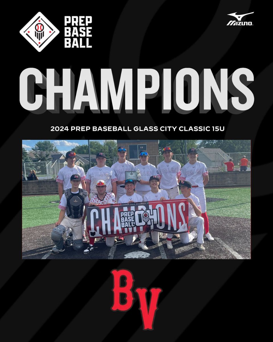 🏆2024 PBR Ohio Glass City Classic🏆

15U CHAMPIONS

Final Score:
Beaver Valley White: 6
15U T3 Warhawks Mohnickey: 5

<a href="/bvbaseball20/">BV BASEBALL</a>

MVP: Ryan Joyce