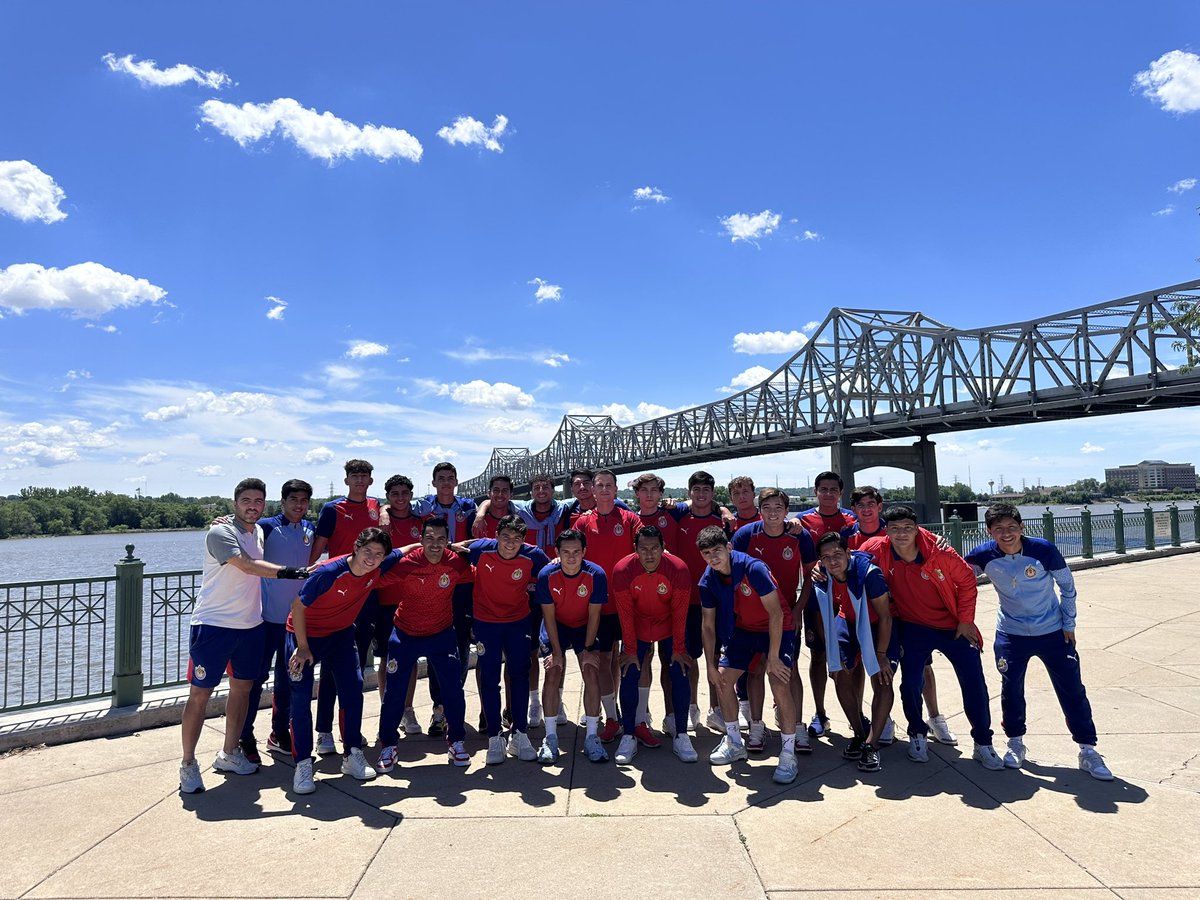 👋🏻 Peoria, Illinois 📍🇺🇸 

Nos vemos 7:30 (6:30 MX) para nuestro partido de hoy 🔥

#CanteraRojiblanca #TourRebaño 🐐