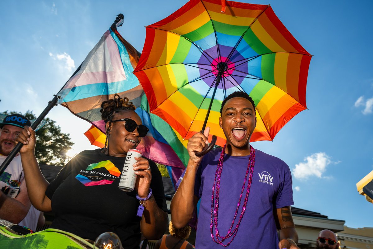 BryceEllPhoto's tweet image. Shots from the New Orleans Pride Parade yesterday.