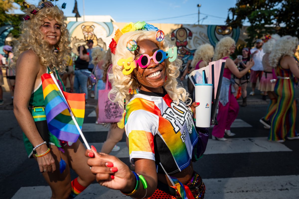 BryceEllPhoto's tweet image. Shots from the New Orleans Pride Parade yesterday.