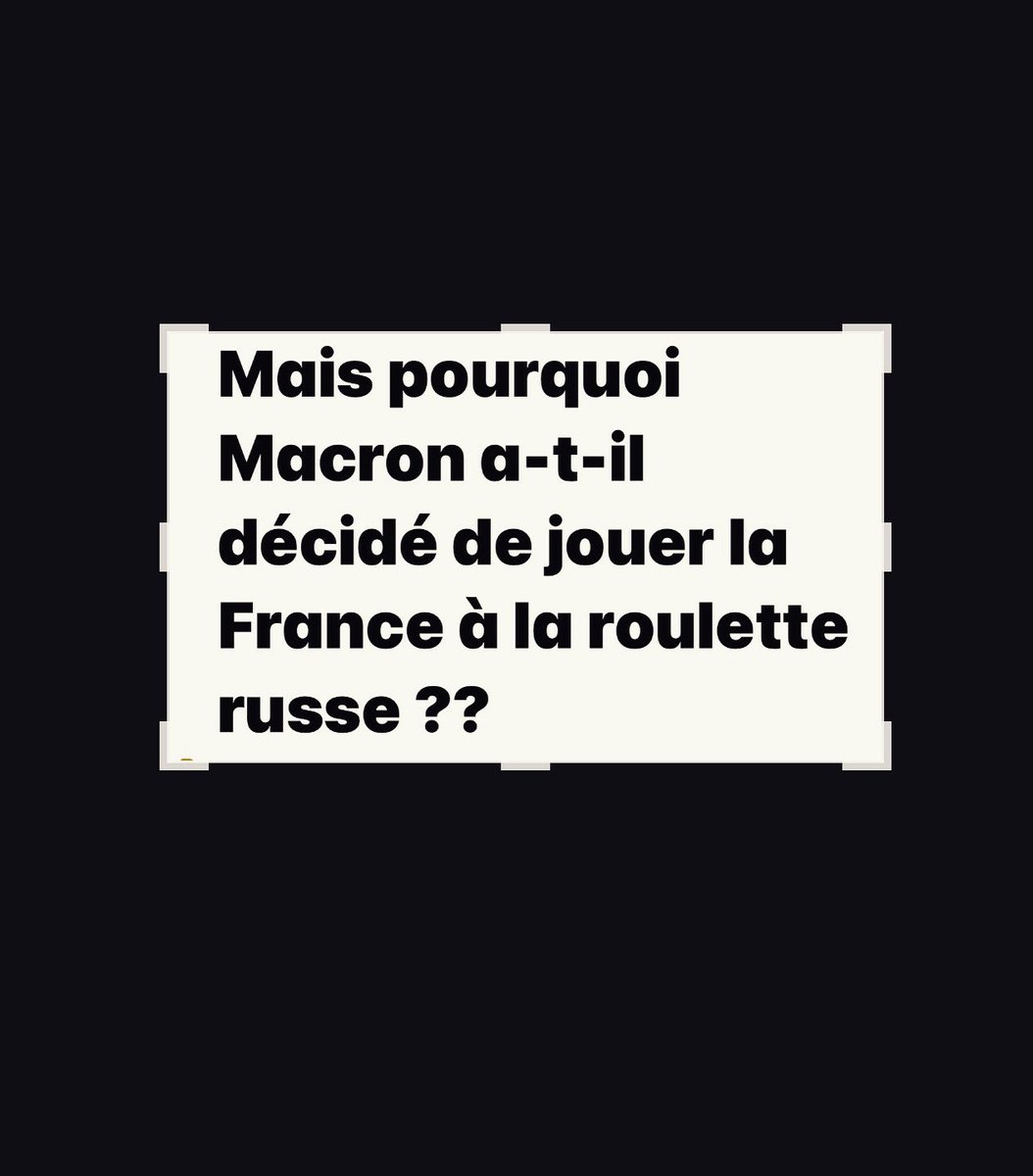 RoelsVirginie's tweet photo. #macron #dissolution #Europeennes2024Français https://t.co/52i6qvcjsq