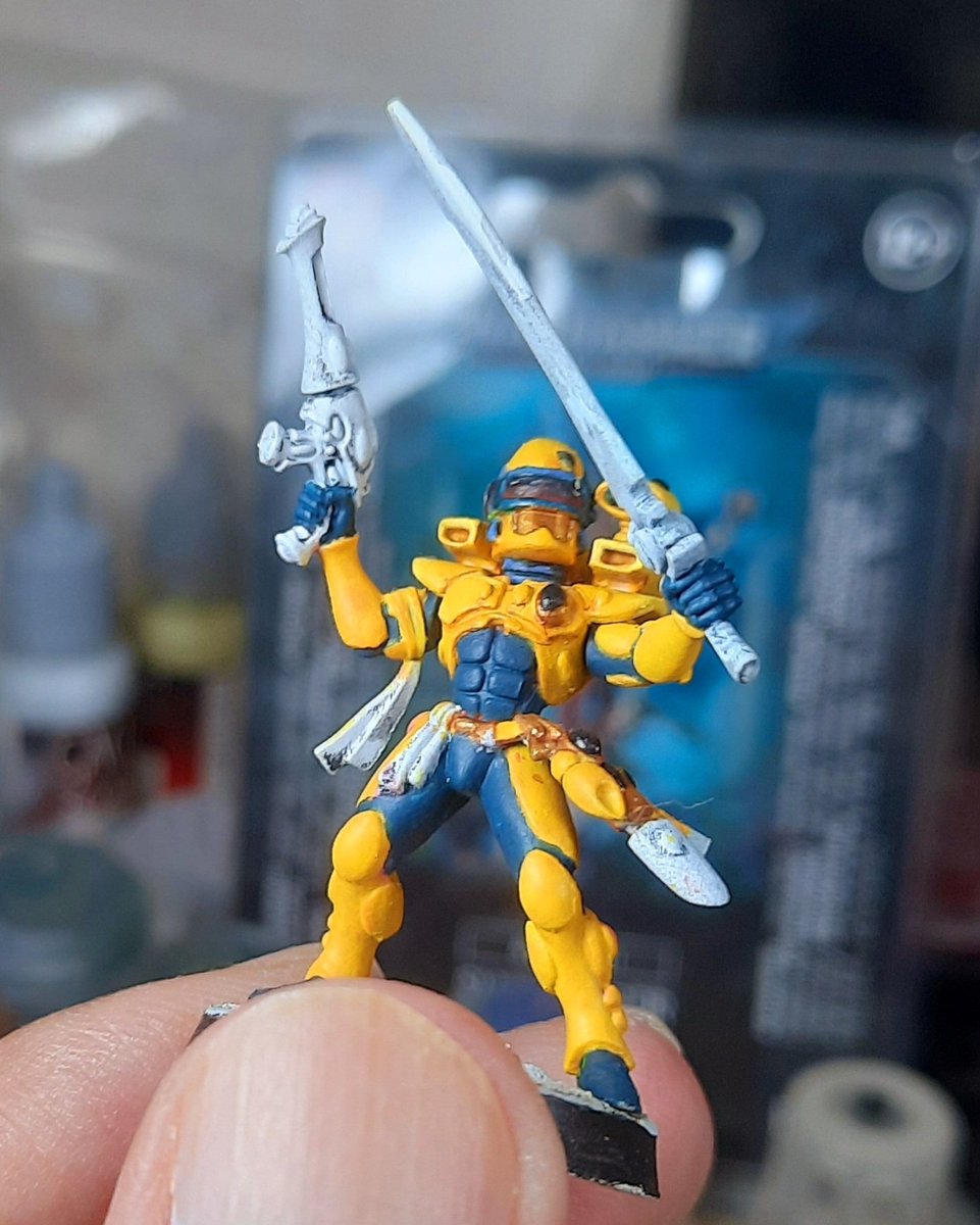 PPPointyEars's tweet photo. Sneaked in a painting session. 😊
#SupportKillTeam #Asuryani #Aeldari #Craftworlds #Warhammer40K #W40K #Wh40K #40K #Warmongers #PaintingWarhammer #PPPointyEars #KT2021 #NewKillTeam #KillTeamSecondEdition #OldKillTeam #KT2018 #OnePageRules #GrimdarkFuture #GrimdarkFutureFirefight https://t.co/pL9dL6gOJa