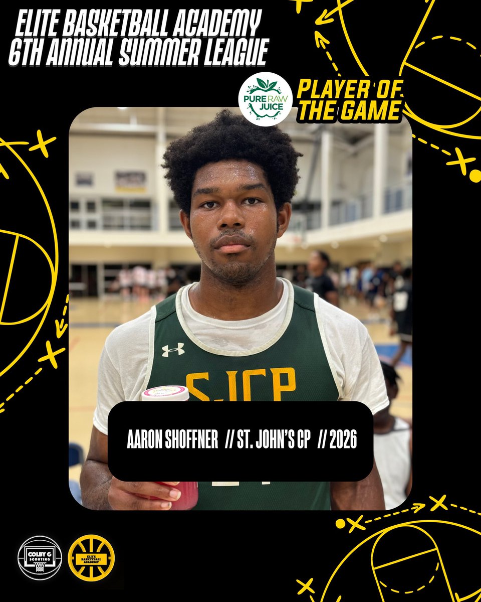 EliteBasketballAcademy (@ebasummerleague) on Twitter photo FINAL: <a href="/SJCPBoysHoops/">SJCP Boys BBall</a> 45 Eastern Tech 36
‘26 Aaron Shoffner continues to stack standout performances & did so once again today w/ 23PTS. ‘27 Mamadou Sako followed w/ 10PTS. FINAL: <a href="/SJCPBoysHoops/">SJCP Boys BBall</a> 45 Eastern Tech 36
‘26 Aaron Shoffner continues to stack standout performances & did so once again today w/ 23PTS. ‘27 Mamadou Sako followed w/ 10PTS.