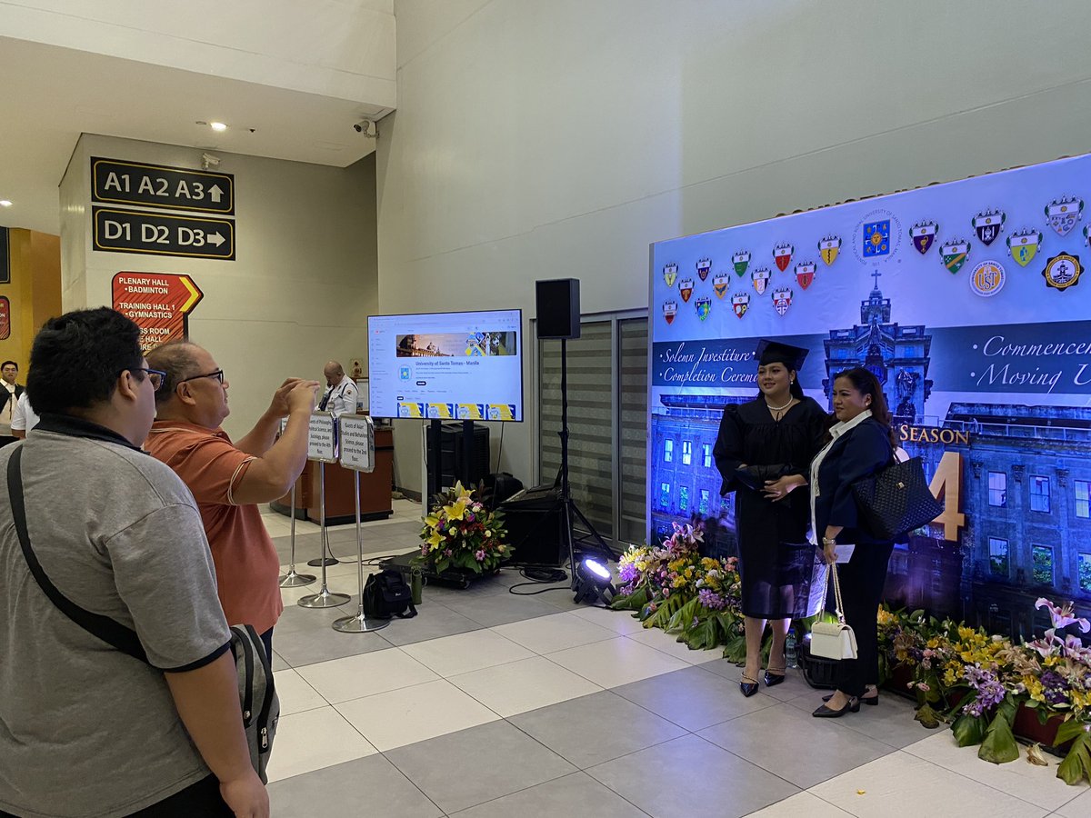 carlo_theflame's tweet photo. Guests are now entering the Quadricentennial Pavilion moments before the solemn investiture rites begin @abtheflame #ABSolemnInvestiture2024 https://t.co/nEm8xlXZp9