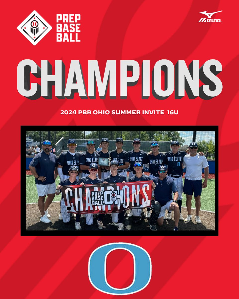 🏆2024 PBR Ohio Summer Invite🏆
16U CHAMPIONS!

Final Score
Ohio Elite Lockwood - 16u: 8
Fielder's Choice JSB: 0 

<a href="/oeb2026Lockwood/">Ohio Elite 2026 - Lockwood</a>

MVP: Entire Team