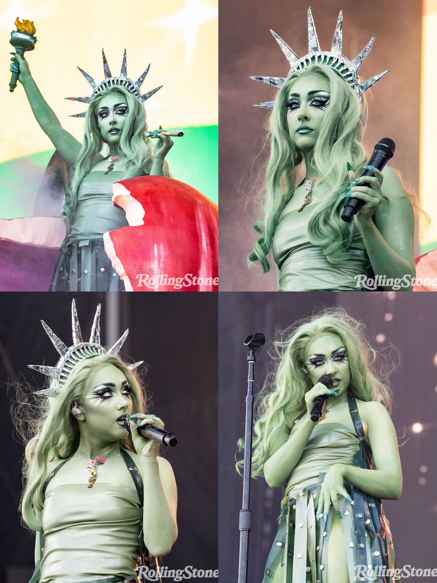 ChappellRoanNow's tweet photo. 📸| HQ photos of @ChappellRoan serving native New Yorker at The Gov Ball! https://t.co/AZjMsnF8BJ