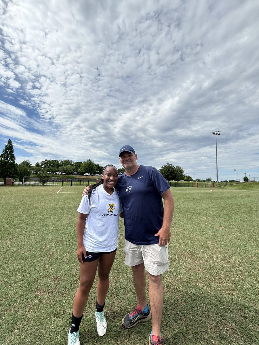 KhloeSRob's tweet image. I had so much fun at @ETSUWSoccer yesterday. Thank you Coach Jay and Coach Matt for organizing this event. GO BUCS
