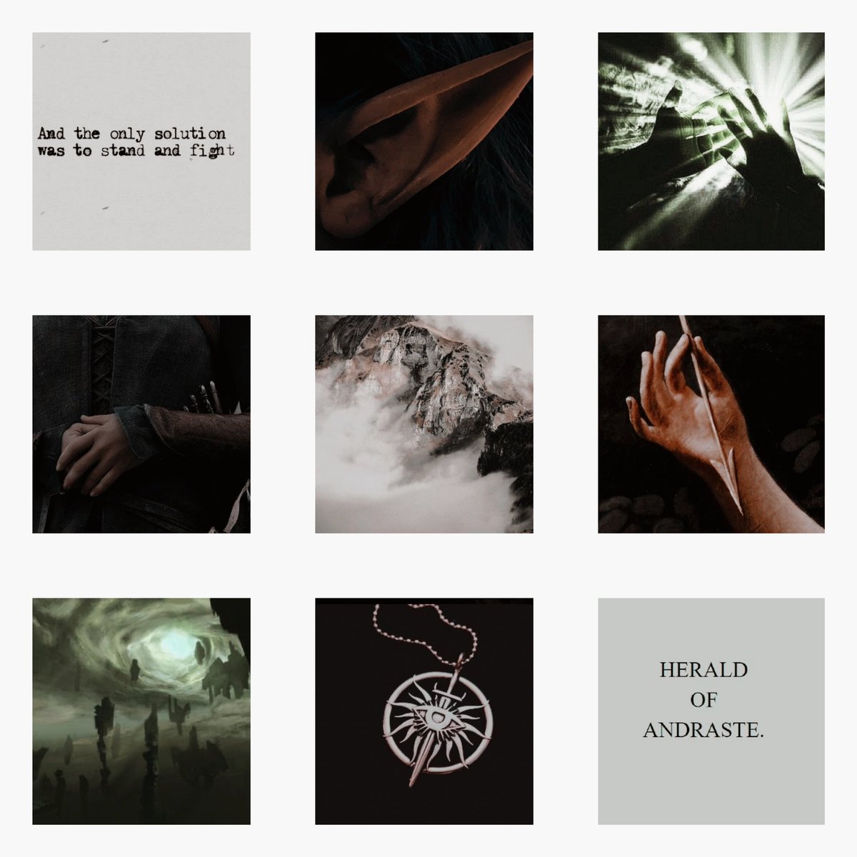 criesofthewild's tweet image. ❝ that’s what I do. fall out of the sky, make bad decisions, and somehow everyone still follows me. ❞
⠀⠀⠀⠀ ⠀⠀⠀⠀lizabethar lavellan. dalish elf. rogue. herald of andraste. inquisitor. ships w/ chem. era flexible. adult themes ahead. another by #ᴘᴇɴᴇᴍᴜᴇʟ
RT?